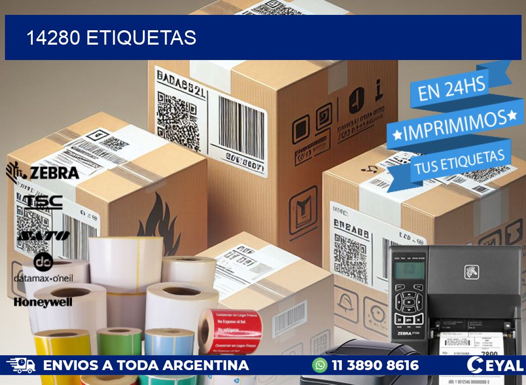 14280 ETIQUETAS