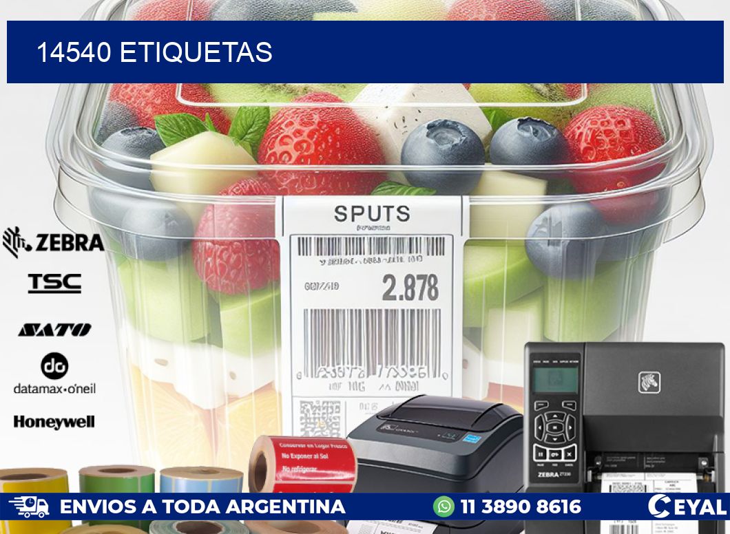 14540 ETIQUETAS