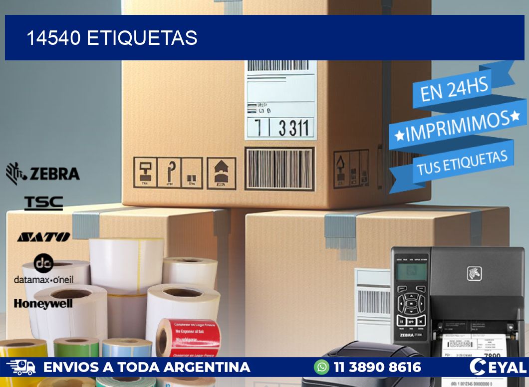 14540 ETIQUETAS