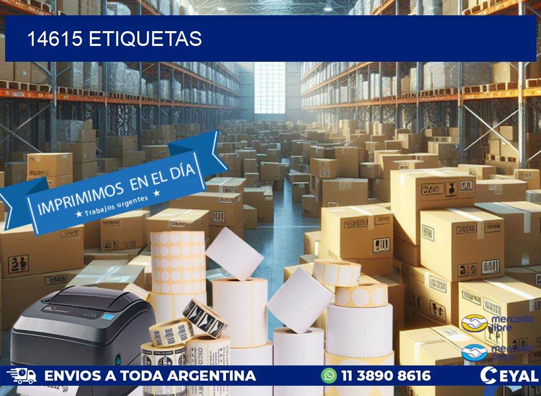 14615 ETIQUETAS