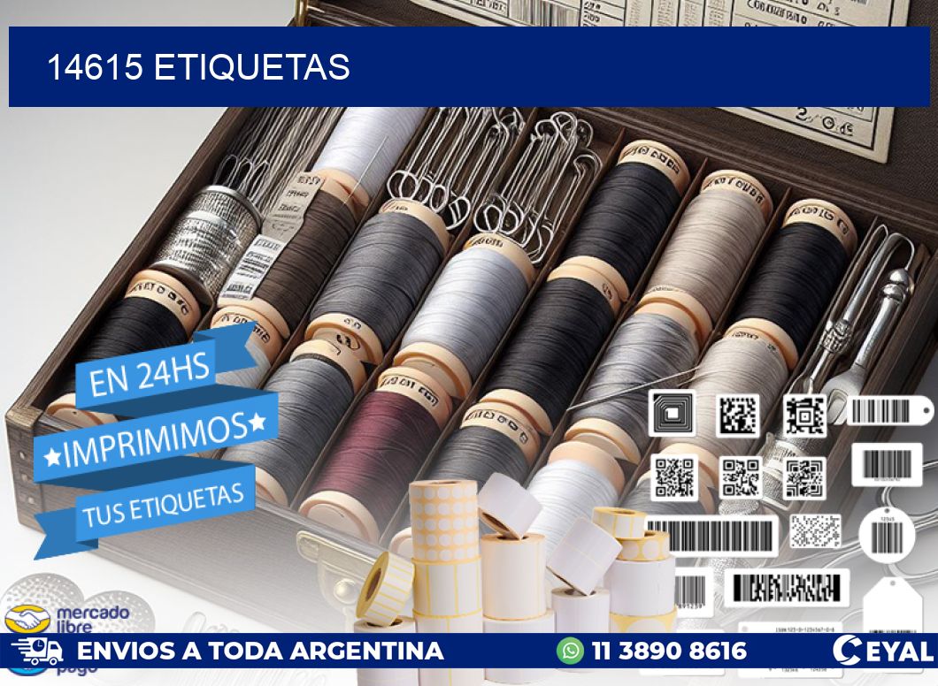 14615 ETIQUETAS