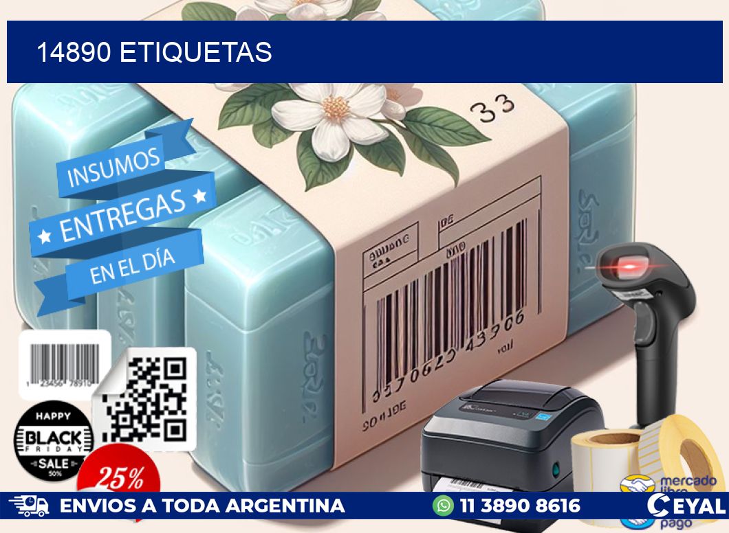 14890 ETIQUETAS