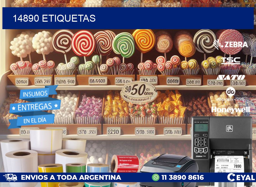14890 ETIQUETAS