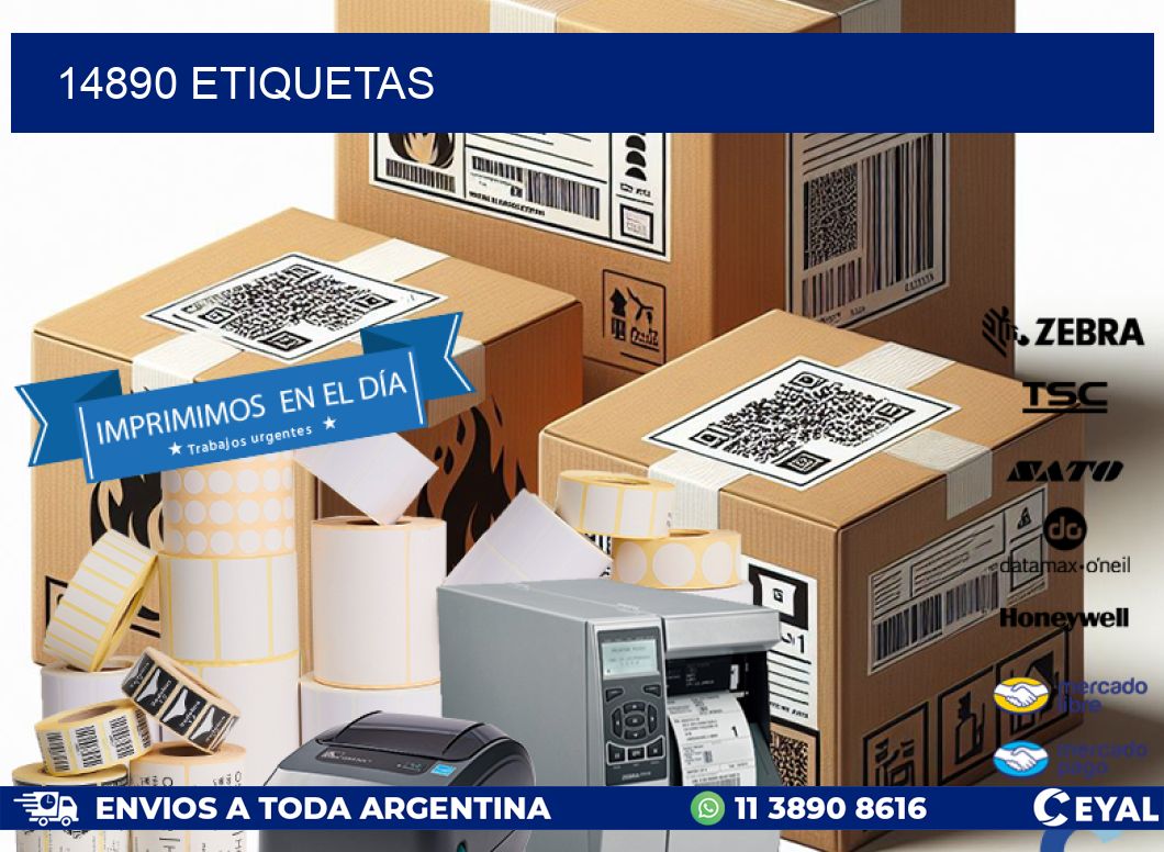 14890 ETIQUETAS