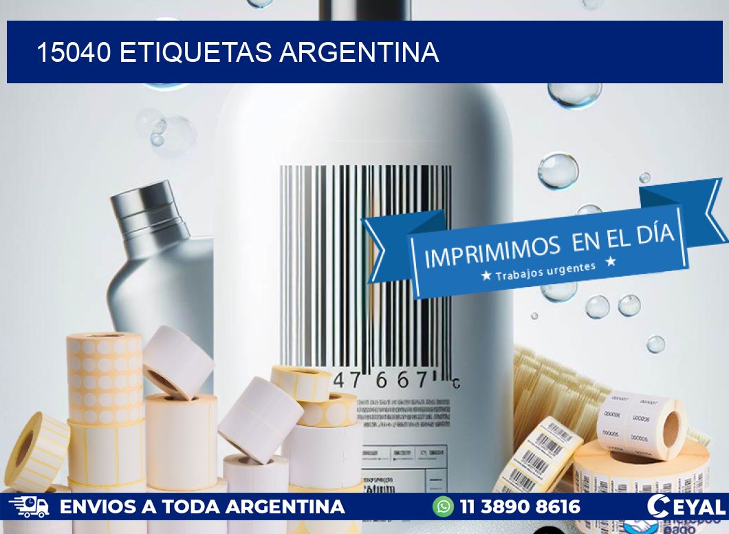15040 ETIQUETAS ARGENTINA