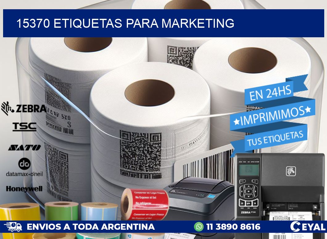 15370 ETIQUETAS PARA MARKETING