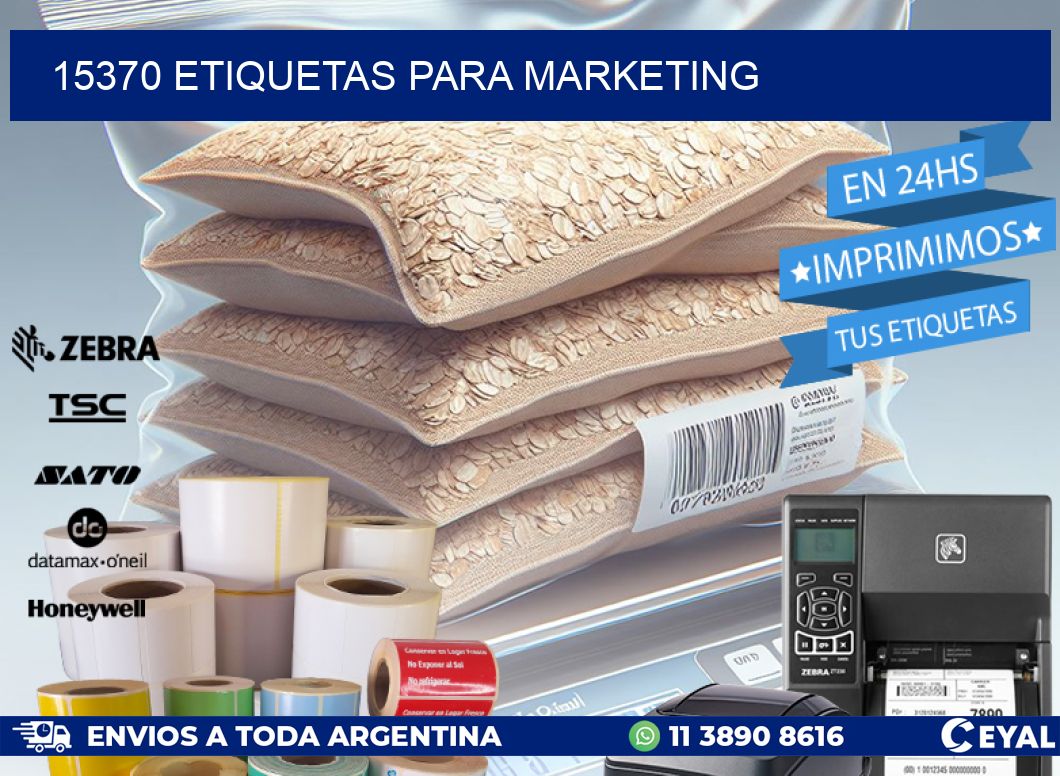 15370 ETIQUETAS PARA MARKETING