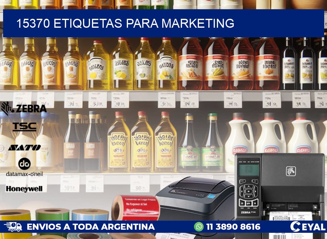 15370 ETIQUETAS PARA MARKETING