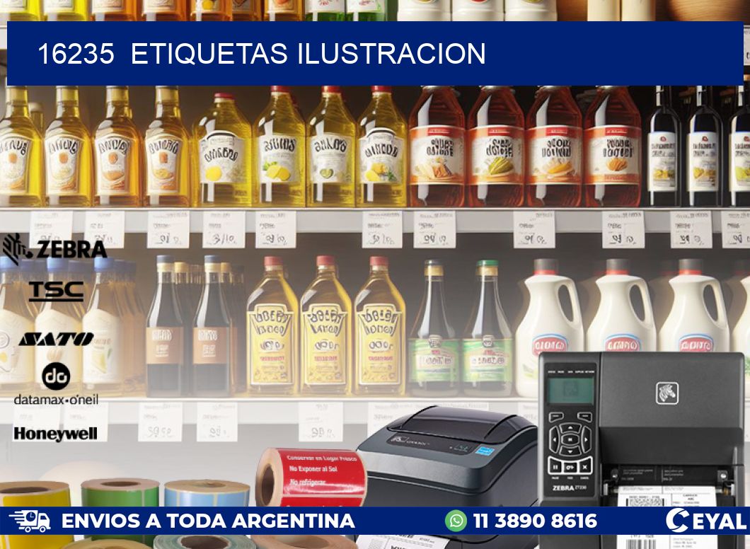 16235 ETIQUETAS ILUSTRACION