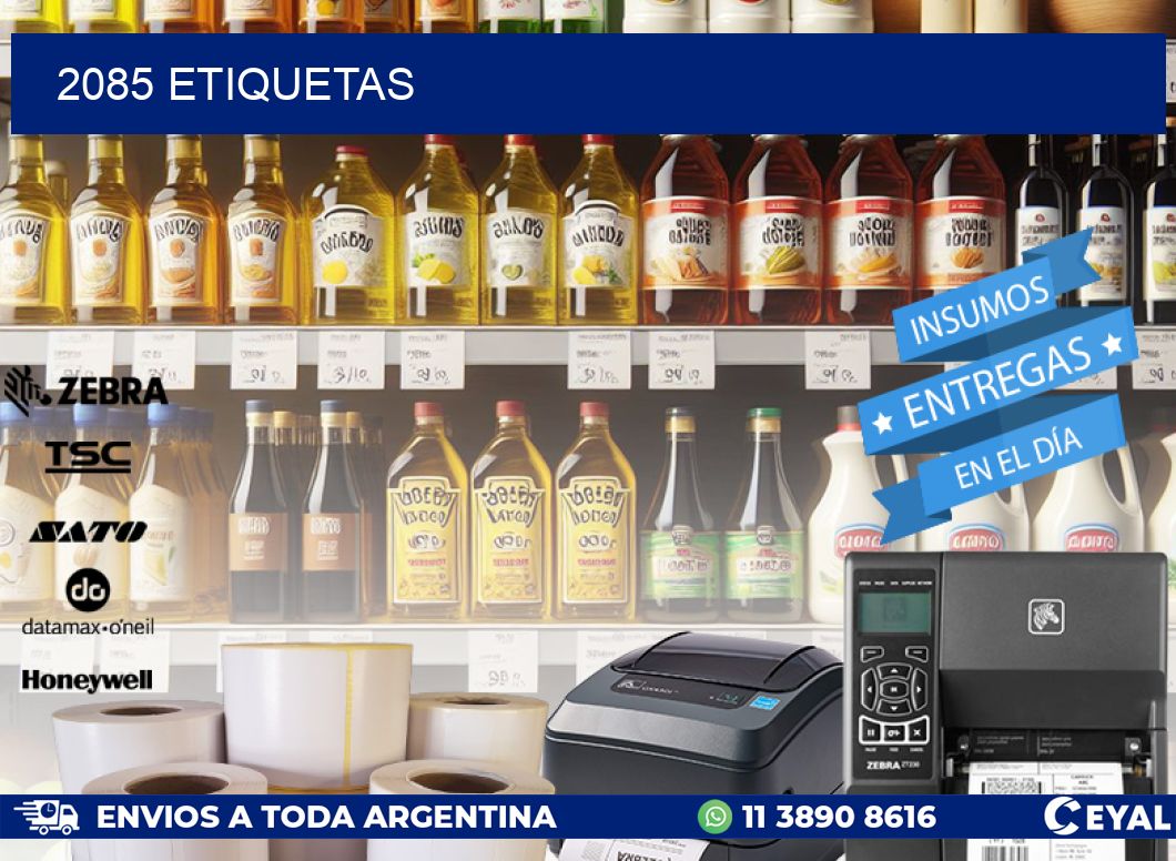 2085 ETIQUETAS