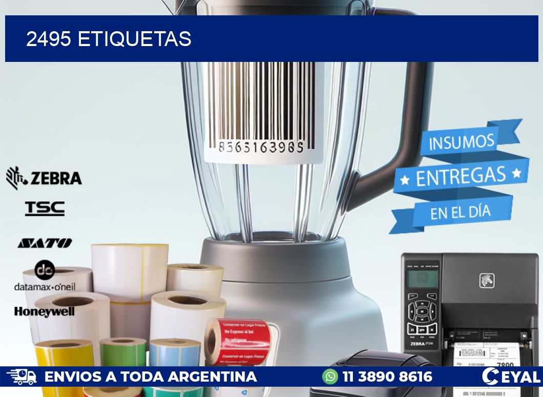 2495 ETIQUETAS