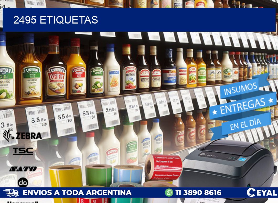 2495 ETIQUETAS