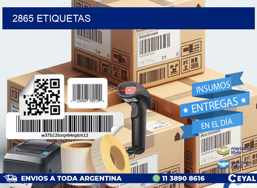 2865 ETIQUETAS