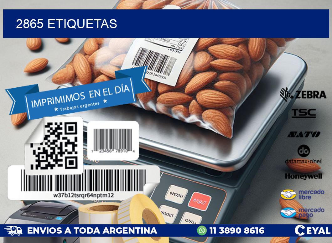 2865 ETIQUETAS