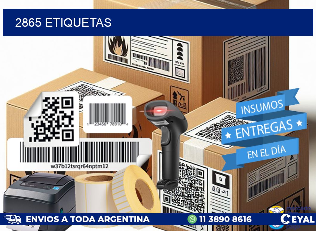 2865 ETIQUETAS