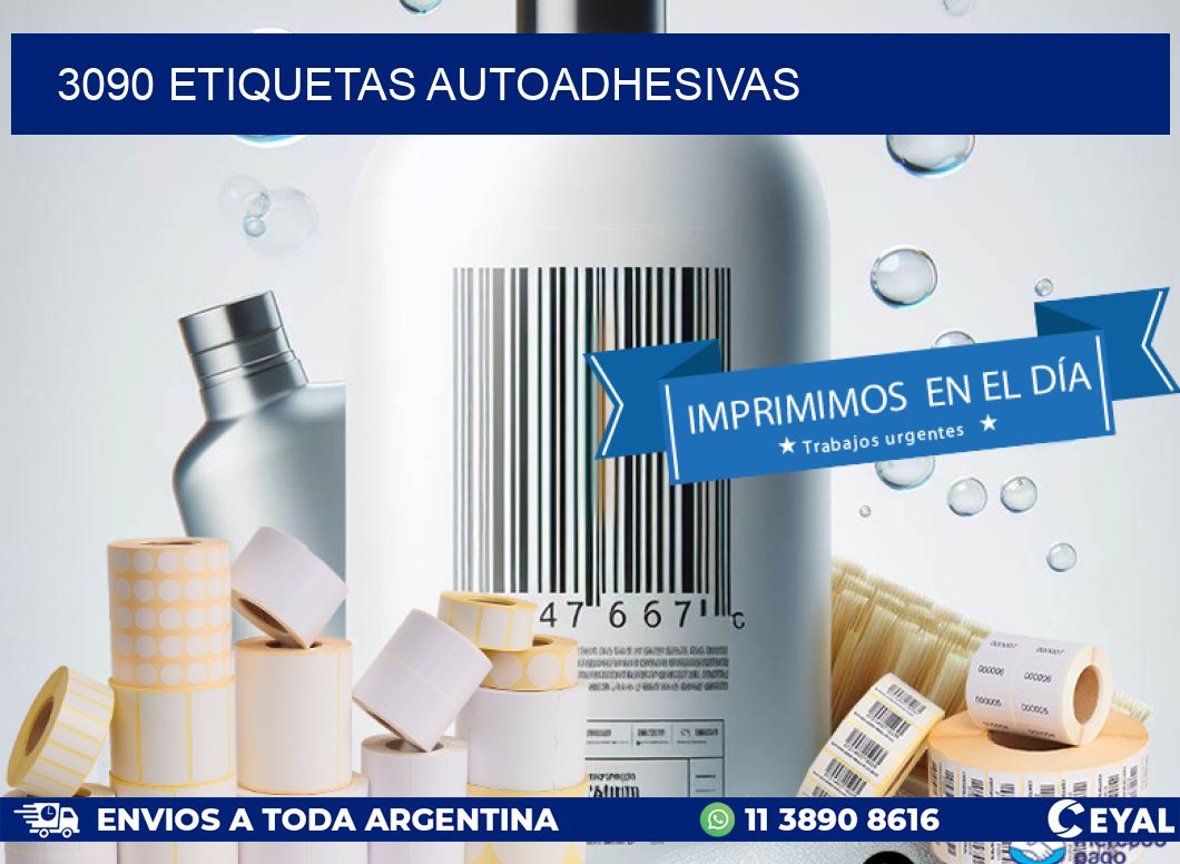 3090 ETIQUETAS AUTOADHESIVAS