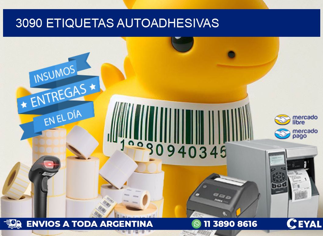 3090 ETIQUETAS AUTOADHESIVAS