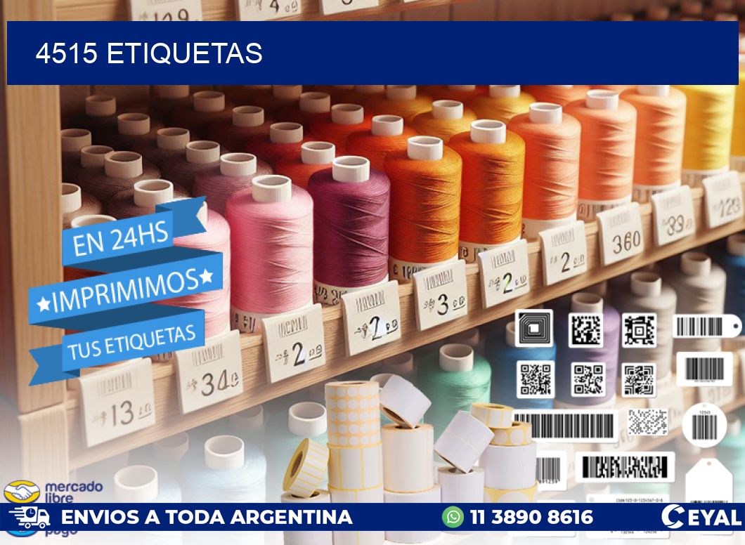 4515 ETIQUETAS