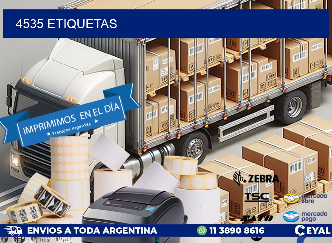 4535 ETIQUETAS
