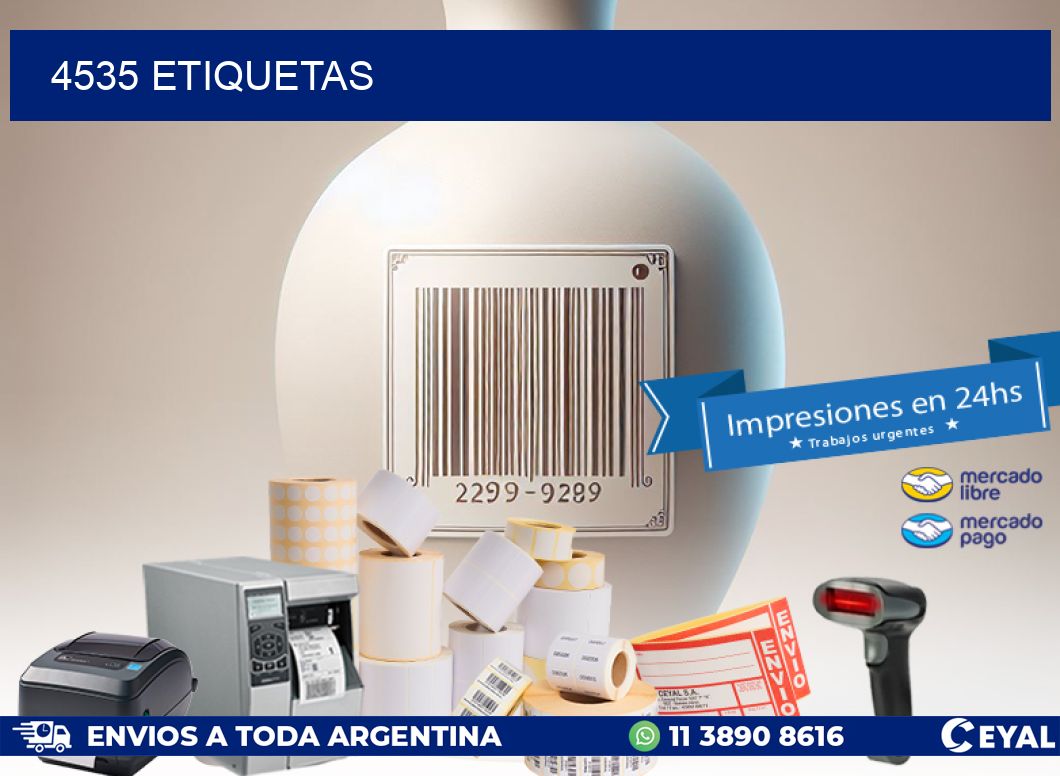 4535 ETIQUETAS