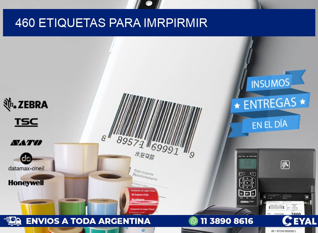 460 ETIQUETAS PARA IMRPIRMIR
