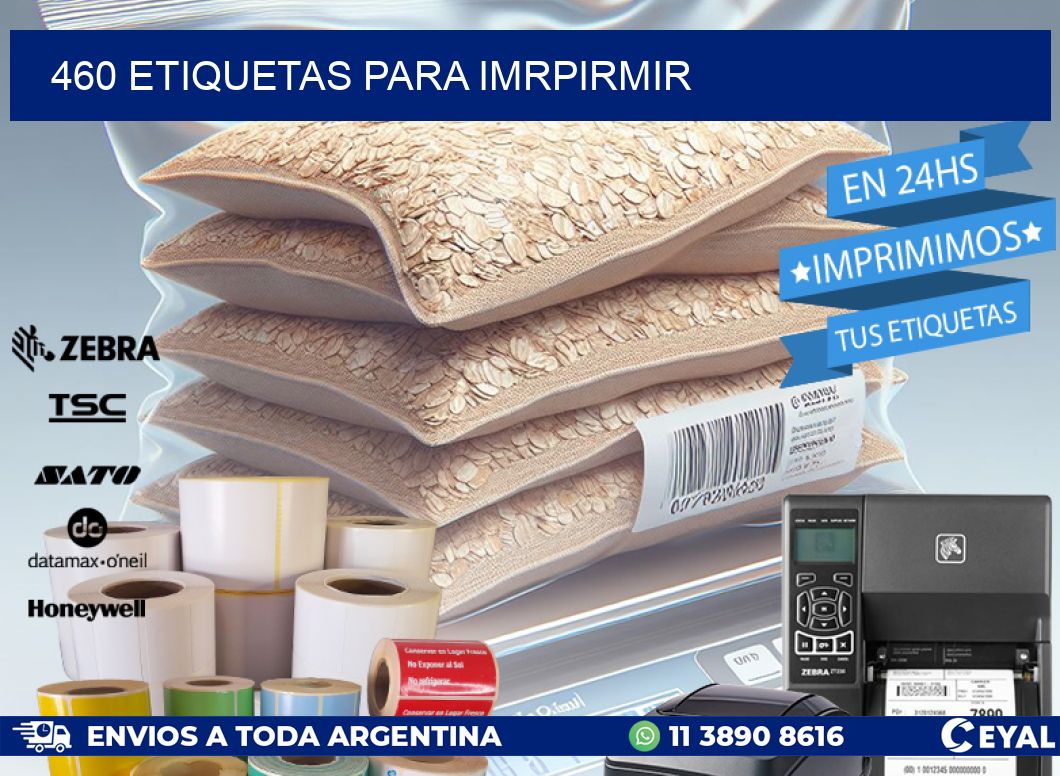 460 ETIQUETAS PARA IMRPIRMIR