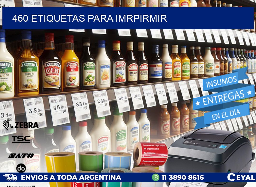 460 ETIQUETAS PARA IMRPIRMIR