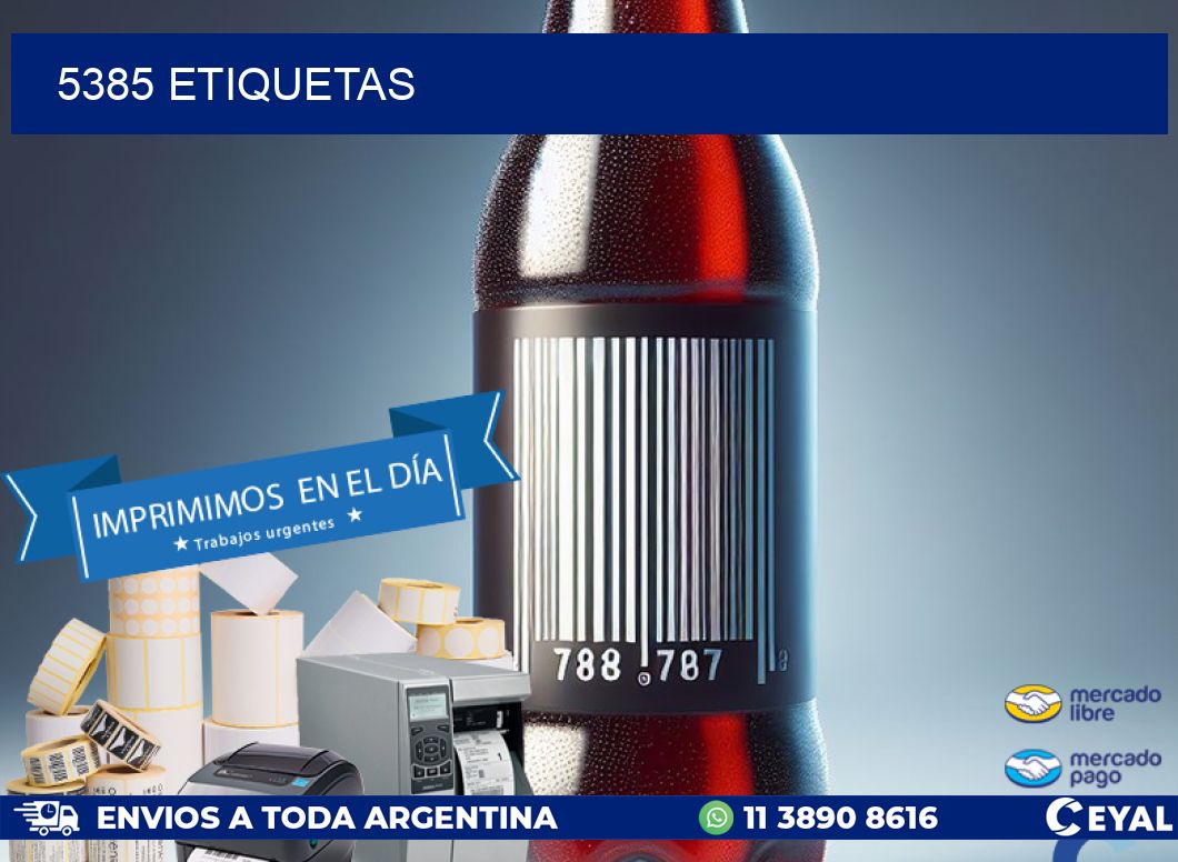 5385 ETIQUETAS