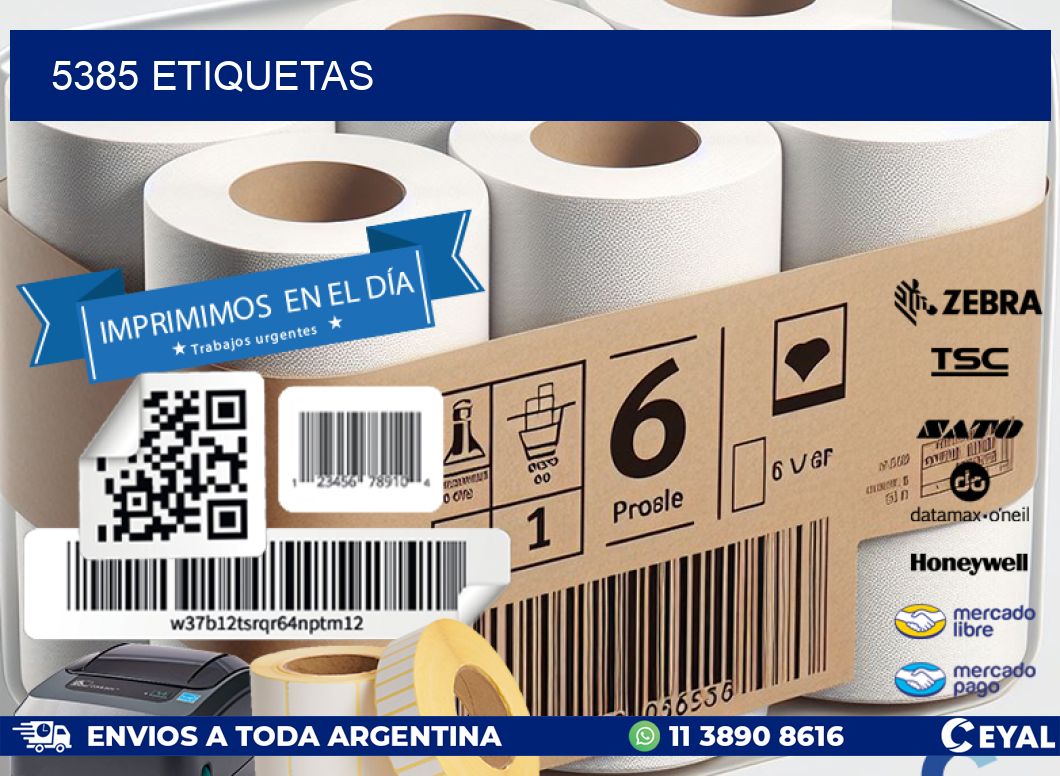 5385 ETIQUETAS
