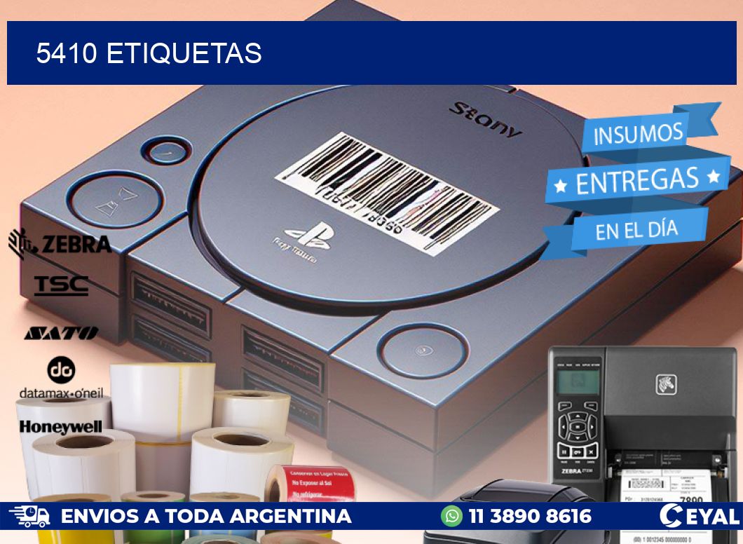 5410 ETIQUETAS
