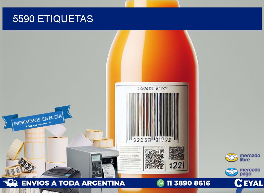 5590 ETIQUETAS