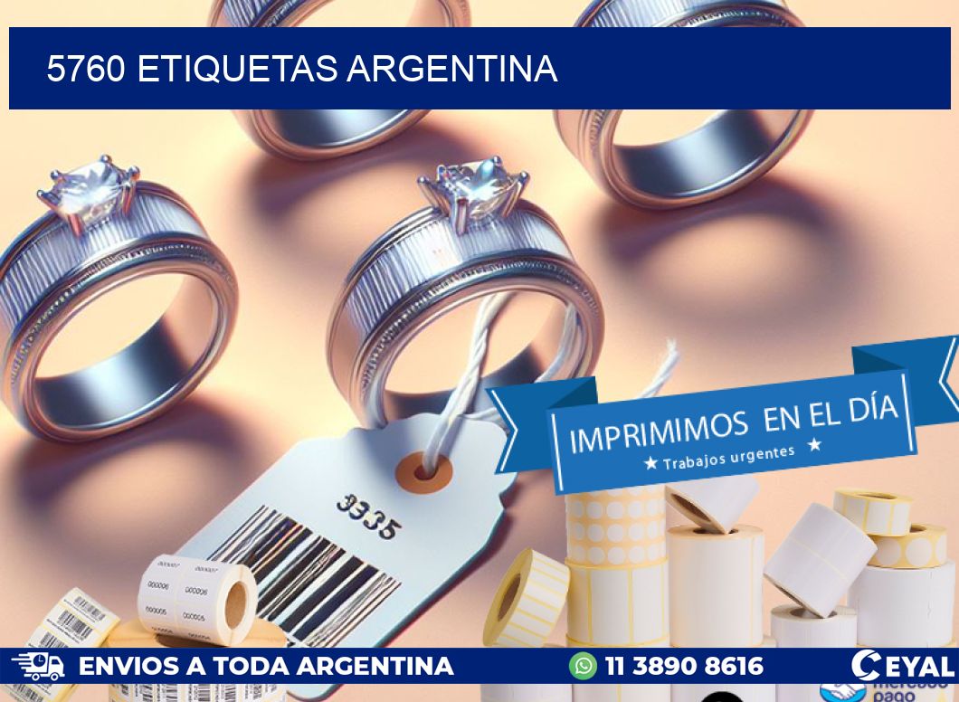 5760 ETIQUETAS ARGENTINA