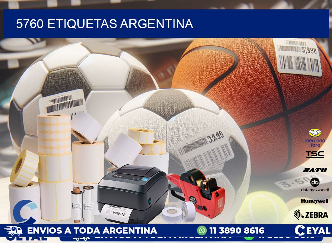 5760 ETIQUETAS ARGENTINA
