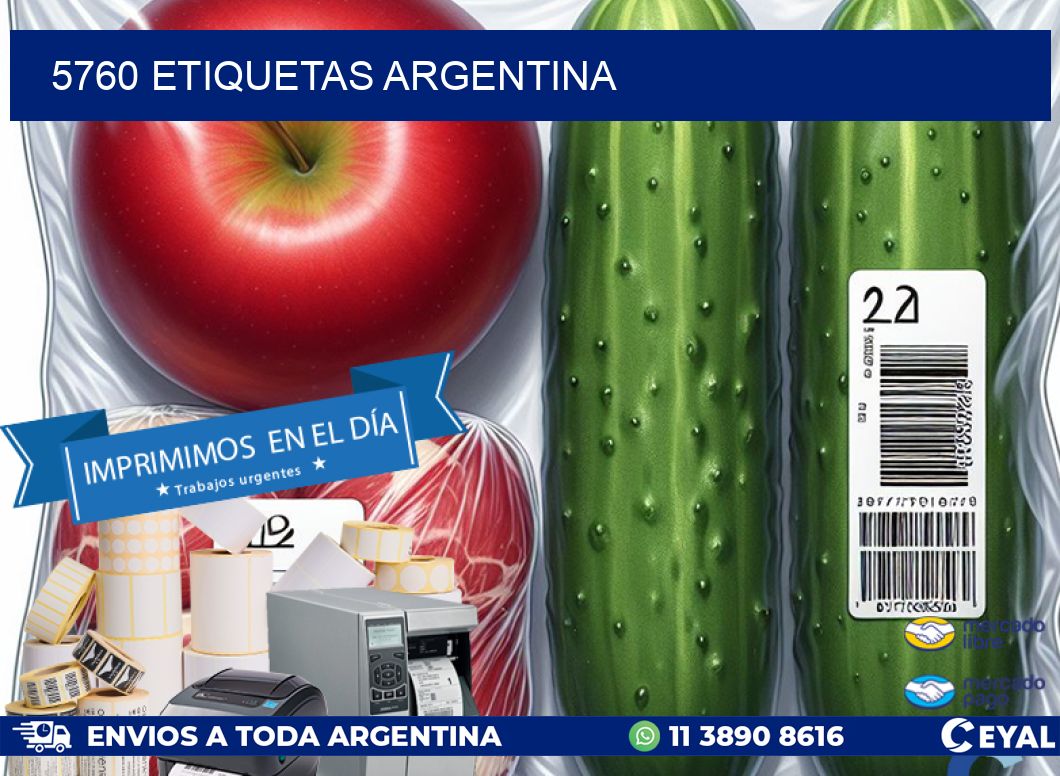 5760 ETIQUETAS ARGENTINA