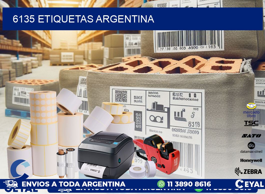 6135 ETIQUETAS ARGENTINA