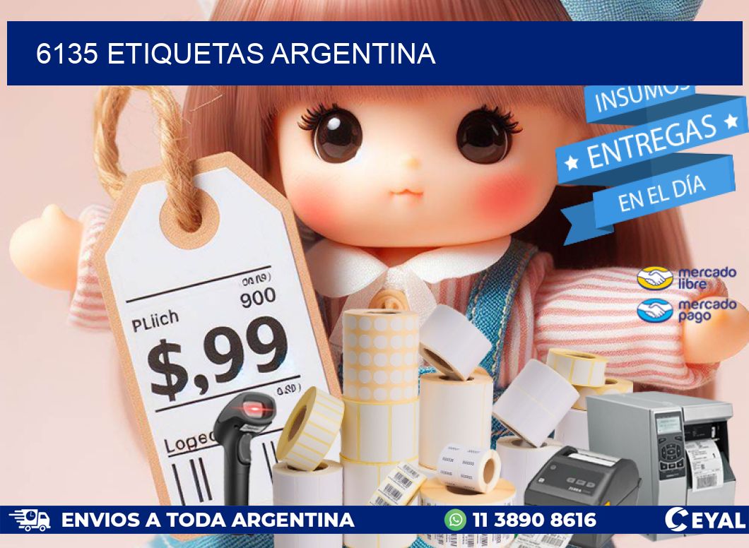 6135 ETIQUETAS ARGENTINA