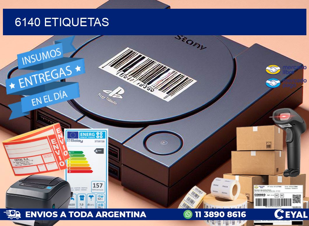 6140 ETIQUETAS