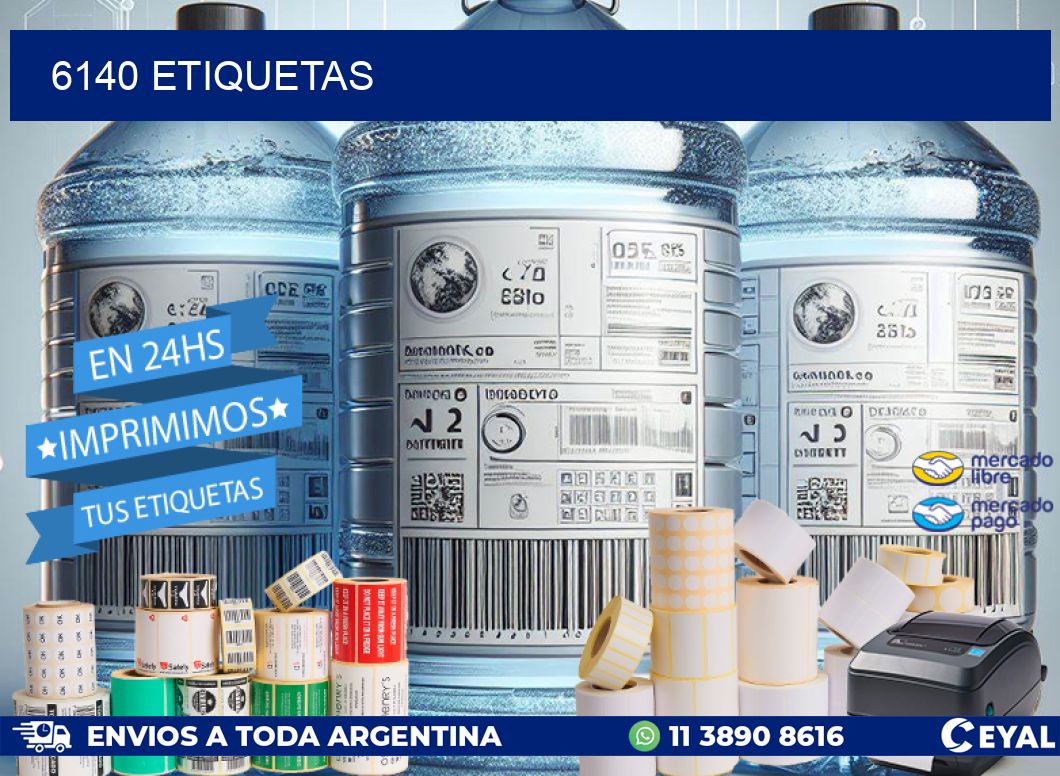 6140 ETIQUETAS