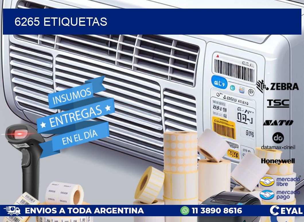 6265 ETIQUETAS