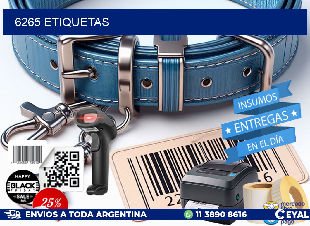 6265 ETIQUETAS