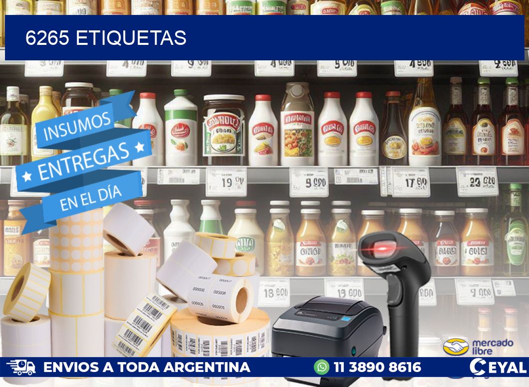6265 ETIQUETAS