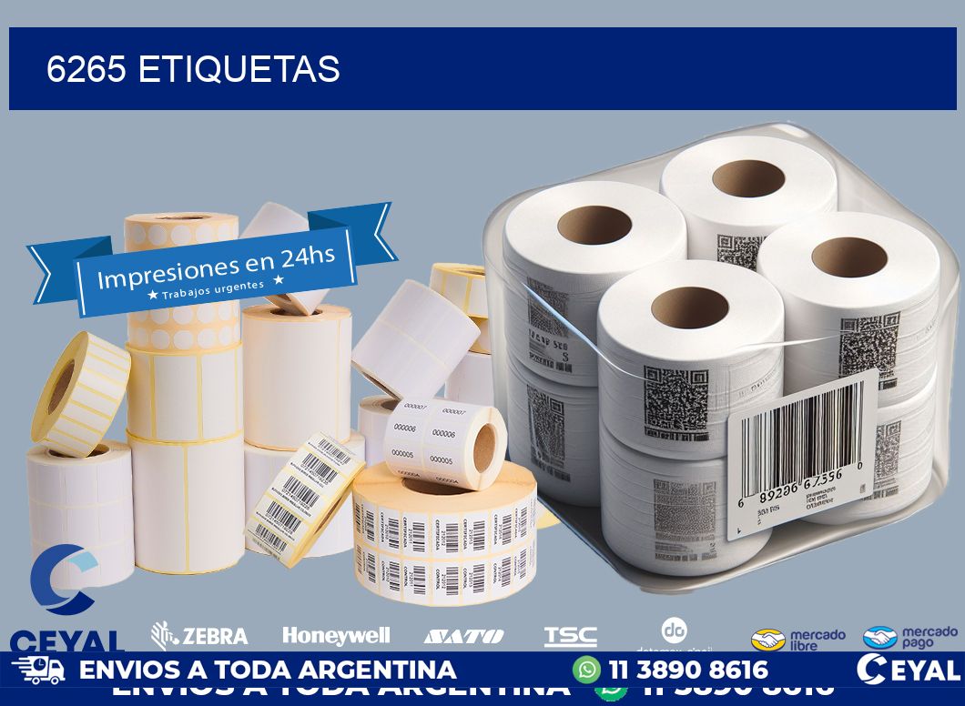 6265 ETIQUETAS
