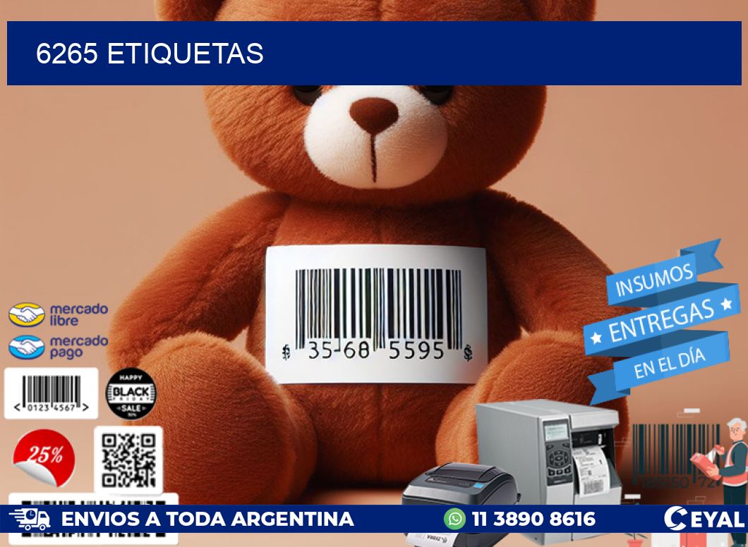 6265 ETIQUETAS