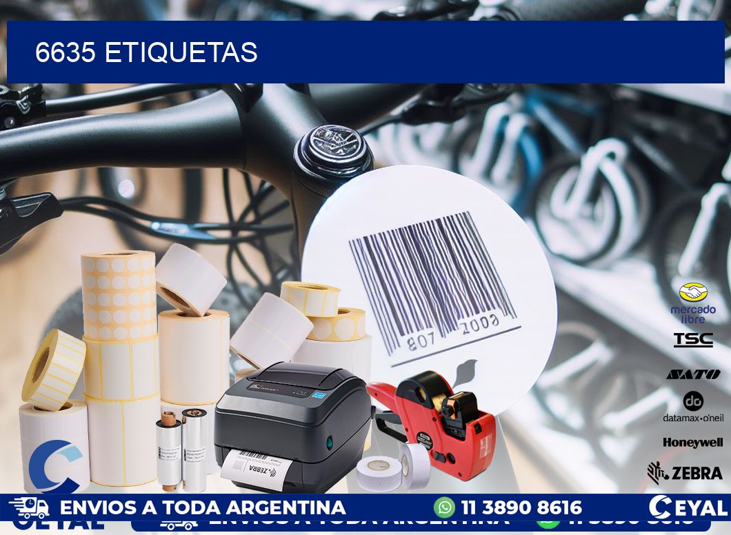 6635 ETIQUETAS