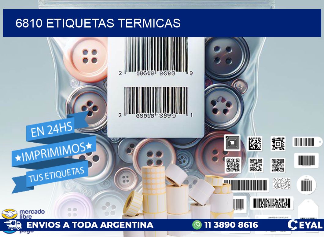 6810 ETIQUETAS TERMICAS