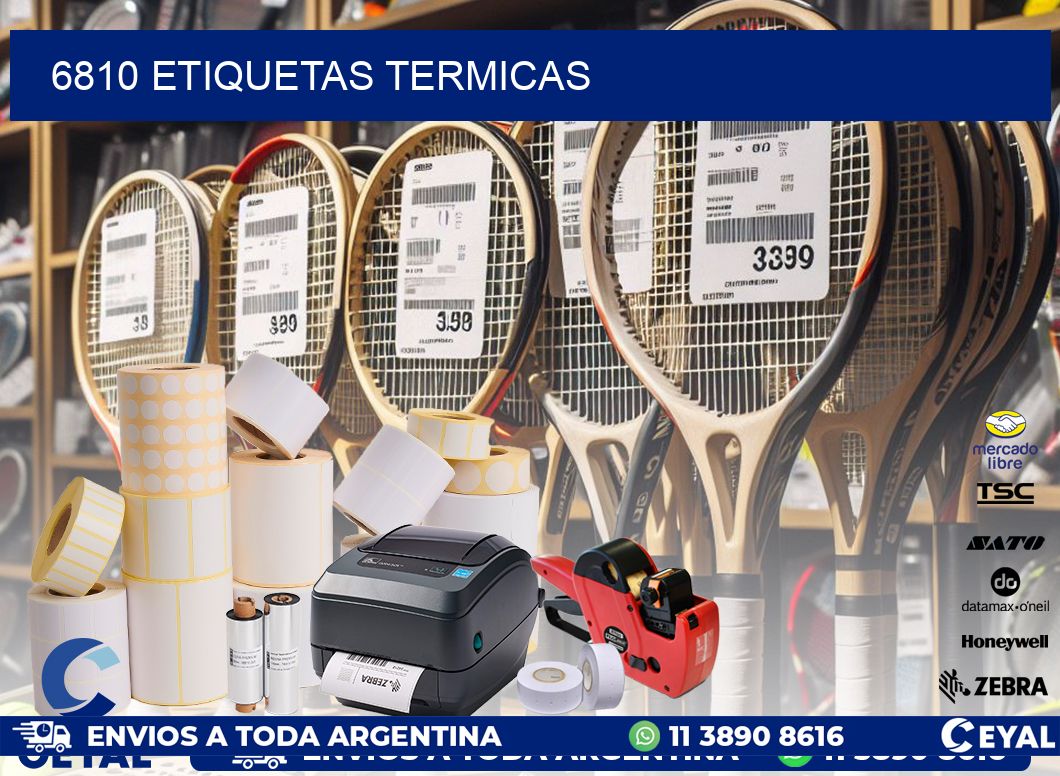 6810 ETIQUETAS TERMICAS