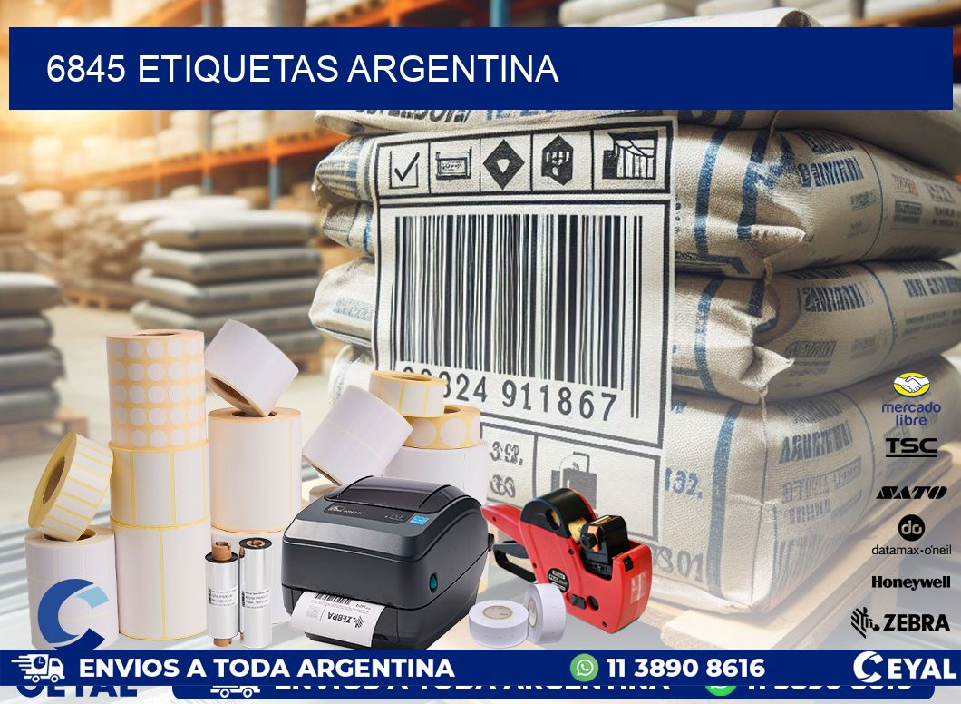 6845 ETIQUETAS ARGENTINA