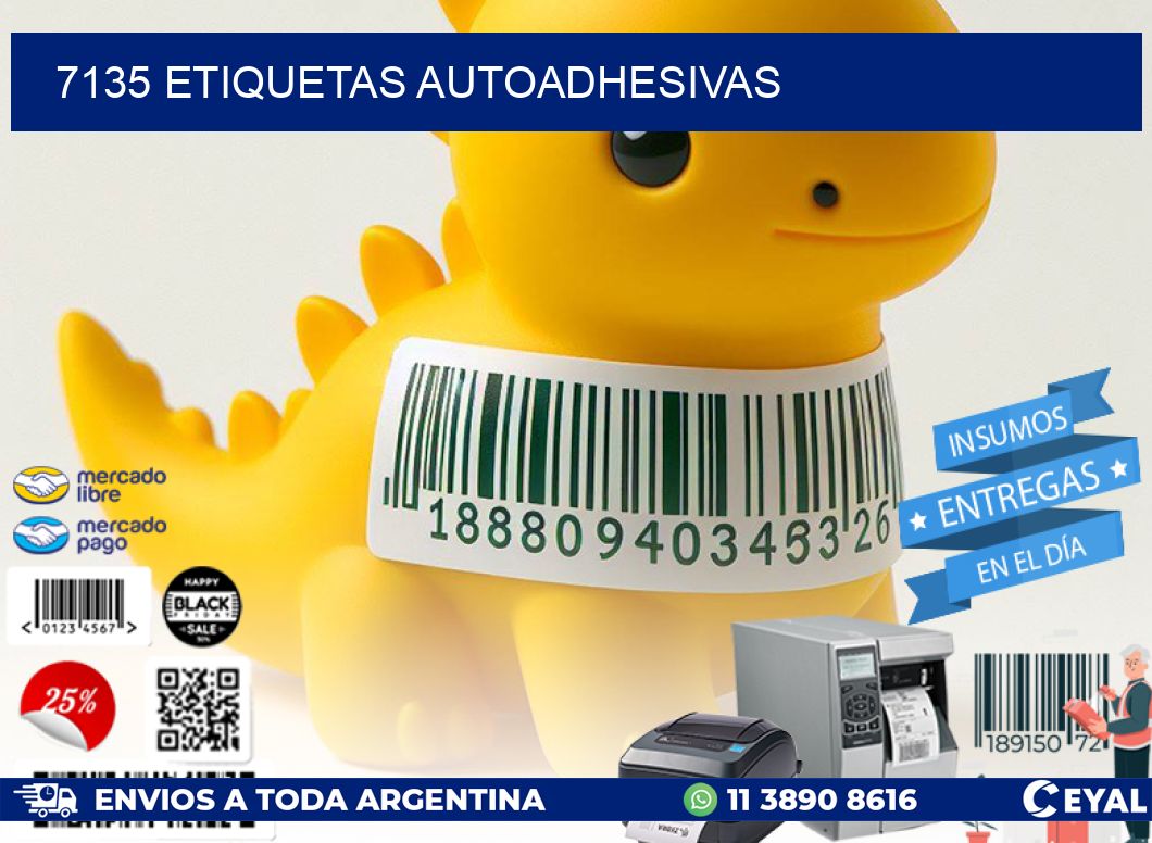7135 ETIQUETAS AUTOADHESIVAS