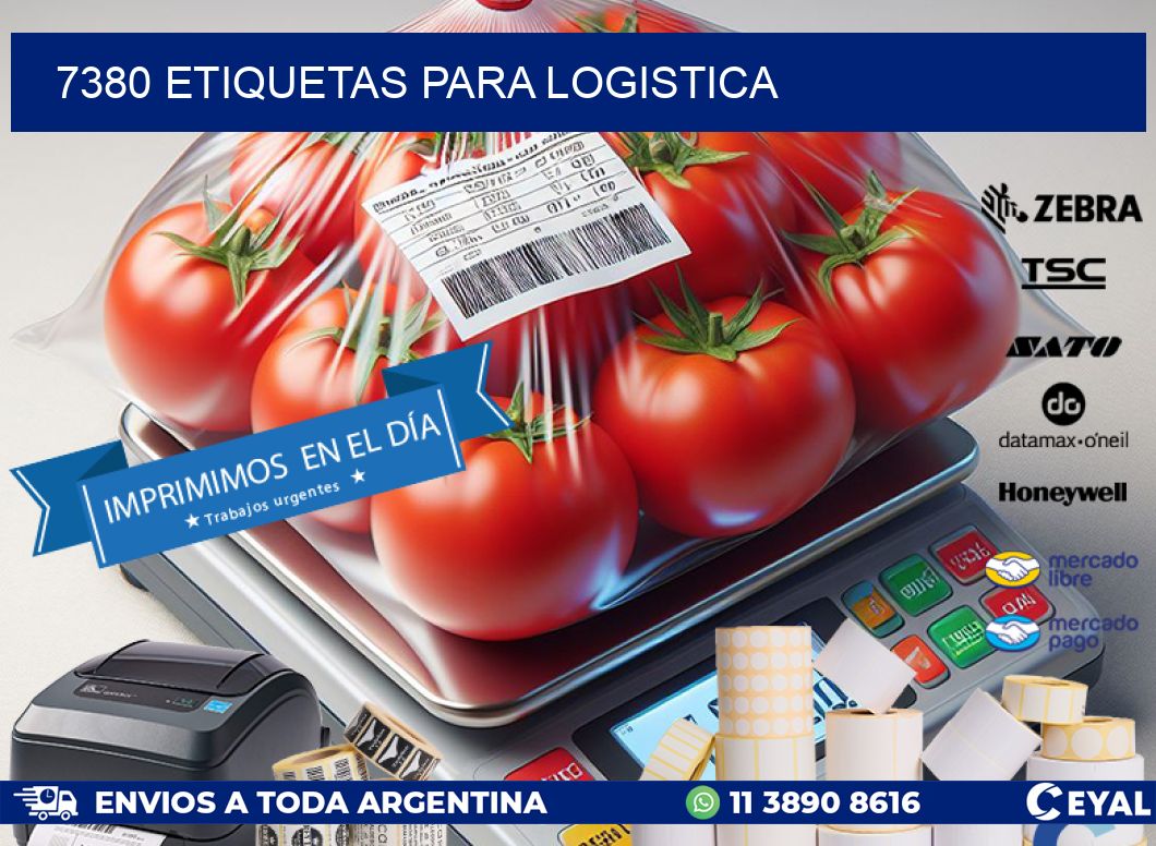 7380 ETIQUETAS PARA LOGISTICA