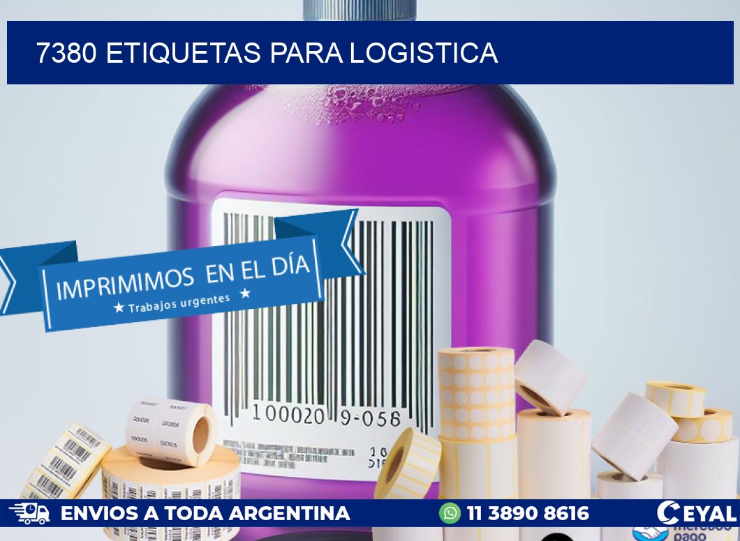 7380 ETIQUETAS PARA LOGISTICA